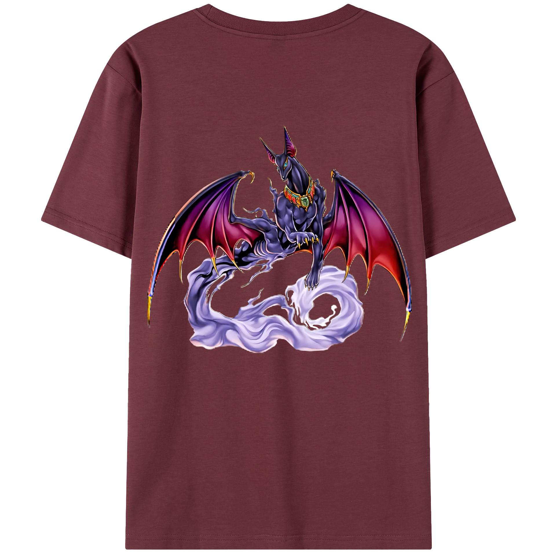 （画像用） 遊☆戯☆王 Yu-Gi-Oh! 綿100％半袖Tシャツ（背面プリント）